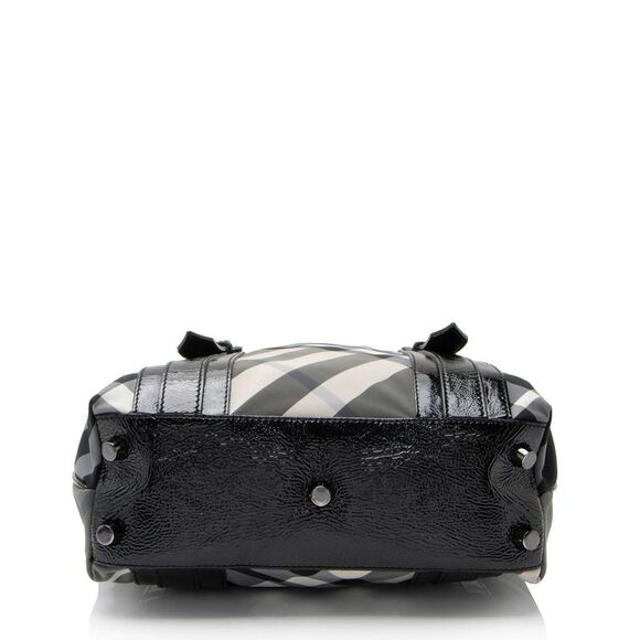 Burberry Nylon Beat Check Victoria Tote - Picture 4 of 10